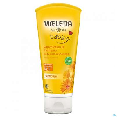 Weleda Calendula Waschlotion +shampoon 200ml, A-Nr.: 3190395 - 02