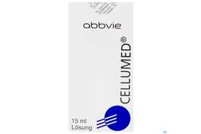 Sie sehen eine Packung Cellumed Traenenersatzmittel 15ml, Produktbild: 01 Cellumed Traenenersatzmittel 15ml, A-Nr.: 3036292 - 01