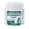 Sie sehen eine Packung Bromelain Kapseln 500mg Vegan 100st, Produktbild: 02 Bromelain Kapseln 500mg Vegan 100st, A-Nr.: 3893984 - 02
