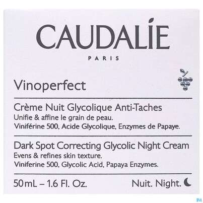 Caudalie Vinopferfect Glykol-nachtcreme Anti-pigmentflecken 50ml, A-Nr.: 5246740 - 02