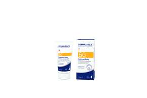 Sie sehen eine Packung Dermasence Solvinea Baby mit LSF 50, Produktbild: 01 Dermasence Solvinea Baby mit LSF 50, A-Nr.: 5208308 - 01