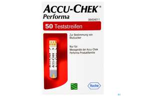 Diagnostika U.zubehoer Accu-chek -roche Diabetes Performa Glucose Str. 50st, A-Nr.: 3617505 - 01