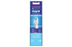 Sie sehen eine Packung Braun Oral-B Ersatzzahnbürste Pulsonic, Produktbild: 01 Braun Oral-B Ersatzzahnbürste Pulsonic, A-Nr.: 3480897 - 01
