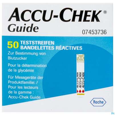 ACCU-CHEK GUIDE GLUC.STR 50ST, A-Nr.: 4578931 - 01