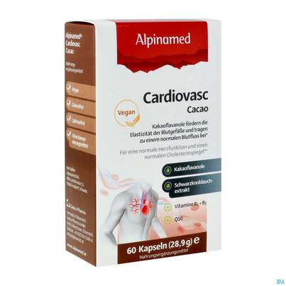 Alpinamed Cardiovasc Cacao Kapseln 60st, A-Nr.: 5761778 - 02