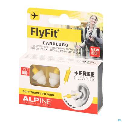 Sie sehen eine Packung Ohrenschutz Alpine Hearing Protection Flyfit 2st, Produktbild: 03 Ohrenschutz Alpine Hearing Protection Flyfit 2st, A-Nr.: 3796258 - 03