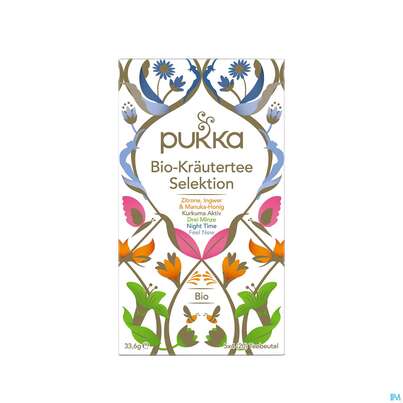 Bio Pukka Kräutertee Selektion 20 Filterbeutel, A-Nr.: 4407945 - 01