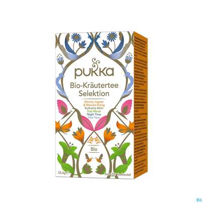 Bio Pukka Kräutertee Selektion 20 Filterbeutel, A-Nr.: 4407945 - 02