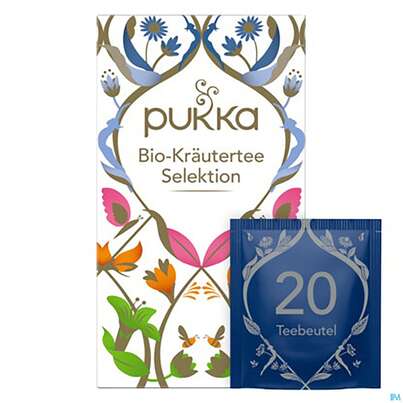 Bio Pukka Kräutertee Selektion 20 Filterbeutel, A-Nr.: 4407945 - 07