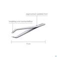 Pinzetten Canal Rostfrei/klauenform 9cm Satin 2078- 1st, A-Nr.: 4786003 - 02