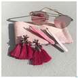Sie sehen eine Packung Pinzetten Canal Rostfrei/schraeg 9cm Pink 2070- 1st, Produktbild: 02 Pinzetten Canal Rostfrei/schraeg 9cm Pink 2070- 1st, A-Nr.: 4785943 - 02