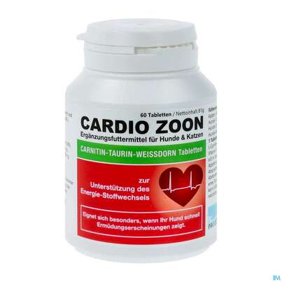 Veterinaerprodukte Cardio-zoon Tabl 60st, A-Nr.: 3210413 - 02
