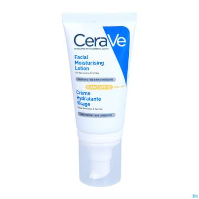 Cerave Feuchtigkeitsspendend Tagescreme Lsf50 52ml, A-Nr.: 5630935 - 06