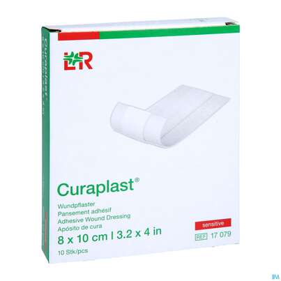 Wundpflaster Curaplast/sensitiv Wundschnellverband Elastisch 1mx 8cm 1st, A-Nr.: 2279897 - 03