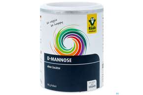 Sie sehen eine Packung D-mannose Pulver/vegan Raab 90g, Produktbild: 01 D-mannose Pulver/vegan Raab 90g, A-Nr.: 4351009 - 01