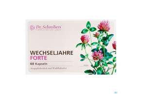 Sie sehen eine Packung Dr.schreibers Wechseljahre Forte 60st, Produktbild: 01 Dr.schreibers Wechseljahre Forte 60st, A-Nr.: 5090746 - 01