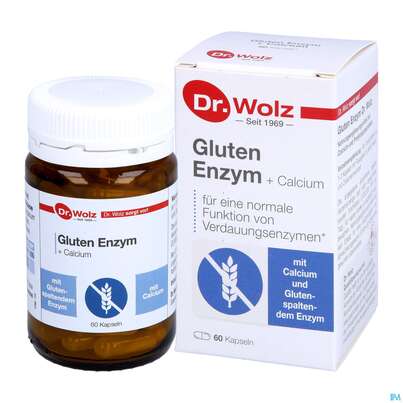 Dr.wolz Gluten Enzym +calcium Kapseln 60522 60st, A-Nr.: 4828285 - 05