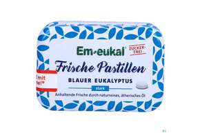 Em-eukal Frische Pastillen Dose Zfr Blauer Eukalyptus 20g, A-Nr.: 4934024 - 01