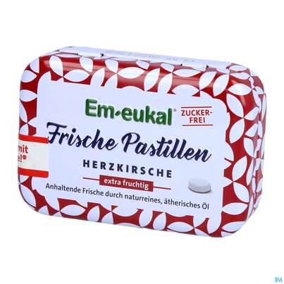 Em-eukal Frische/pastillen Zuckerfrei Herzkirsche 20g, A-Nr.: 5275581 - 02
