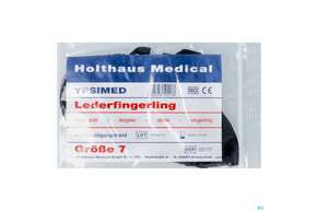 Sie sehen eine Packung Fingerlinge Leder/pharmag Gr 7 1st, Produktbild: 01 Fingerlinge Leder/pharmag Gr 7 1st, A-Nr.: 2679237 - 01
