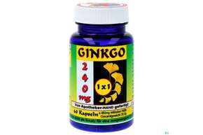 Ginkgo 240mg Extrakt Kapseln 1x1 60st, A-Nr.: 4122183 - 01