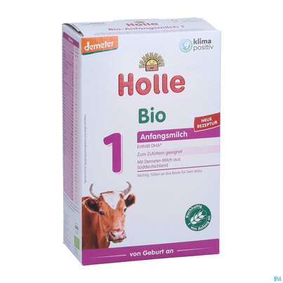 Sie sehen eine Packung Holle Bio Anfangsmilch Ziege Saeuglingsmilch 1 400g, Produktbild: 07 Holle Bio Anfangsmilch Ziege Saeuglingsmilch 1 400g, A-Nr.: 4368352 - 07