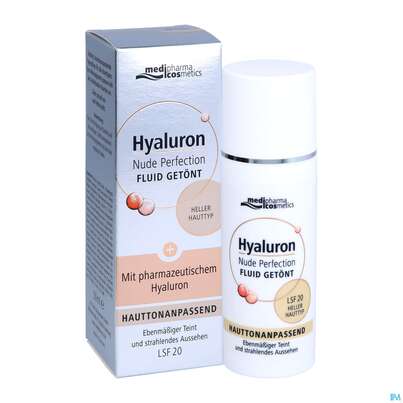 Hyaluron Nude Perfection Getoentes Fluid Heller Typ Lsf20 50ml, A-Nr.: 4914702 - 07