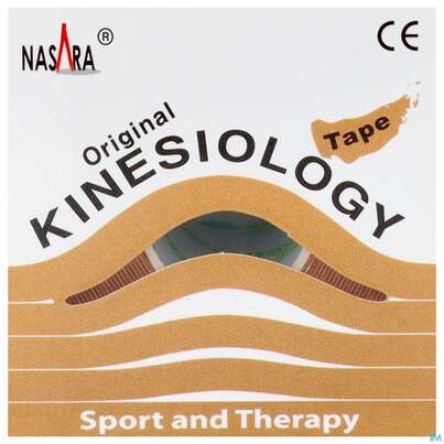 Tape Kinesio/original Nasara 5mx 5cm Beige 1st, A-Nr.: 4127134 - 01