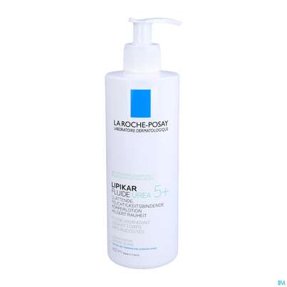 Sie sehen eine Packung La Roche Posay Koerperpflege Lipikar Urea 5+ Fluid 400ml, Produktbild: 01 La Roche Posay Koerperpflege Lipikar Urea 5+ Fluid 400ml, A-Nr.: 5256796 - 01