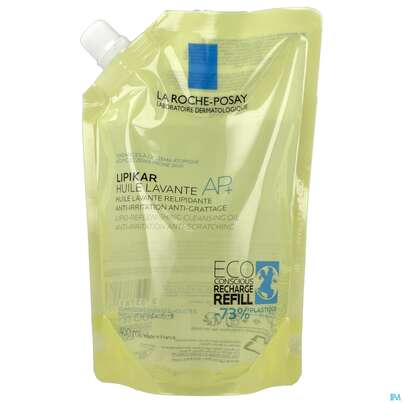 Sie sehen eine Packung La Roche Posay Lipikar/refill Oel Ap+ 400ml, Produktbild: 01 La Roche Posay Lipikar/refill Oel Ap+ 400ml, A-Nr.: 5341119 - 01