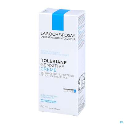 Sie sehen eine Packung La Roche Posay Gesichtspflege Toleriane/sensitive Creme 40ml, Produktbild: 02 La Roche Posay Gesichtspflege Toleriane/sensitive Creme 40ml, A-Nr.: 5063057 - 02