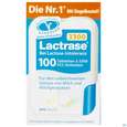 Sie sehen eine Packung Lactrase Tabl Im Klickspender 3.300 Fcc -pro Natura 100st, Produktbild: 01 Lactrase Tabl Im Klickspender 3.300 Fcc -pro Natura 100st, A-Nr.: 4545446 - 01
