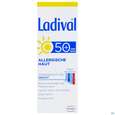 Sie sehen eine Packung Sonnenprodukte Ladival/allerg Gesichtsgel F50+ 50ml, Produktbild: 01 Sonnenprodukte Ladival/allerg Gesichtsgel F50+ 50ml, A-Nr.: 4739038 - 01