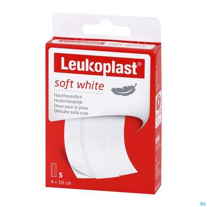 Wundpflaster Leukoplast/soft 10cmx 4cm 7321819 5st, A-Nr.: 4369239 - 02