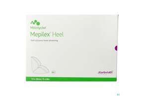 Wundverband Mepilex Silikon Heel 13x20cm 5st, A-Nr.: 3136680 - 01