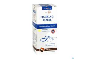 Omega -3 Norsan Oel/total Zitr.geschm.,hochd. 200ml, A-Nr.: 4524935 - 01