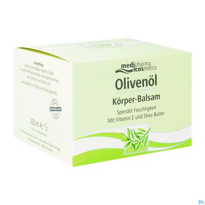 Sie sehen eine Packung Oliven Oel Dr.theiss Koerperbalsam 250ml, Produktbild: 03 Oliven Oel Dr.theiss Koerperbalsam 250ml, A-Nr.: 2671603 - 03