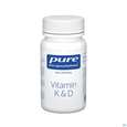 Sie sehen eine Packung Pure Encapsulations Vitamin K & D 60 Kapseln, Produktbild: 01 Pure Encapsulations Vitamin K & D 60 Kapseln, A-Nr.: 4368725 - 01