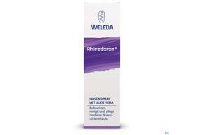 Sie sehen eine Packung Nasenspray Rhinodoron +aloe Vera 20ml, Produktbild: 01 Nasenspray Rhinodoron +aloe Vera 20ml, A-Nr.: 2378234 - 01