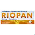 Sie sehen eine Packung Riopan Kautabl 800mg 20st, Produktbild: 01 Riopan Kautabl 800mg 20st, A-Nr.: 1254990 - 01