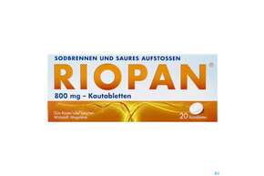 Riopan Kautabl 800mg 20st, A-Nr.: 1254990 - 01