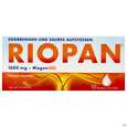 Sie sehen eine Packung Riopan Magengel 1600mg 10st, Produktbild: 01 Riopan Magengel 1600mg 10st, A-Nr.: 3549985 - 01