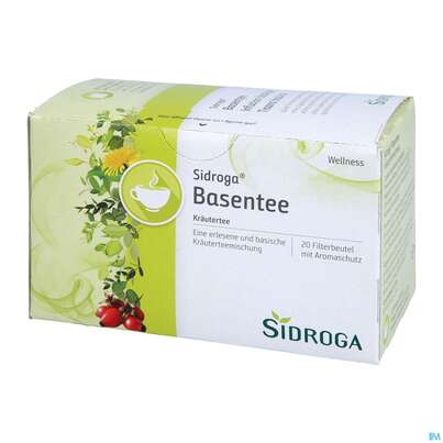 Sidroga Tee Doppelkammerbeutel Wellness Basentee 20st, A-Nr.: 3486664 - 02