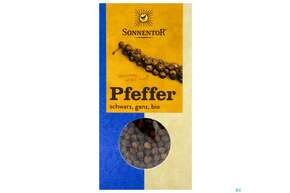 Sonnentor Bio Pfeffer Schwarz Ganz 00880 55g, A-Nr.: 5228044 - 01