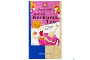 Sonnentor Kurkuma/tee Bio Blumig Beutel 02518 18st, A-Nr.: 4541419 - 01