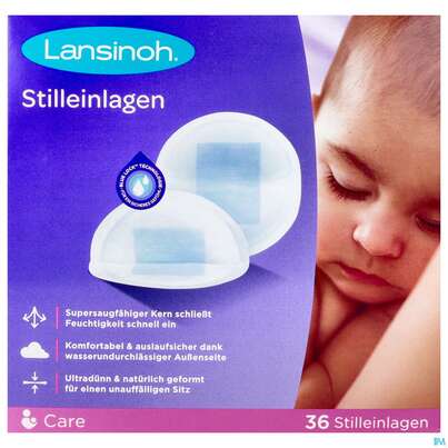 Stilleinlagen Lansinoh Einweg 36st, A-Nr.: 2687550 - 02