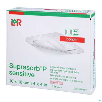 Suprasorb/p Sen B 10x10cm 10st, A-Nr.: 5136075 - 04