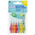 Sie sehen eine Packung Tepe Interdentalbuersten Gemischt 6st, Produktbild: 01 Tepe Interdentalbuersten Gemischt 6st, A-Nr.: 3814789 - 01