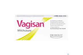 Vagisan Milchsaeure Vaginalzaepfchen 14st, A-Nr.: 5814836 - 01