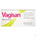 Sie sehen eine Packung Vagisan Milchsaeure Vaginalzaepfchen 7st, Produktbild: 01 Vagisan Milchsaeure Vaginalzaepfchen 7st, A-Nr.: 4089474 - 01